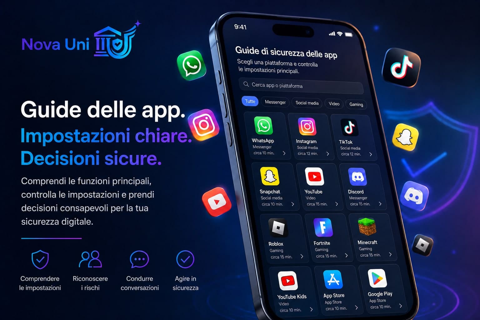 Conosci le impostazioni. Fai scelte consapevoli.