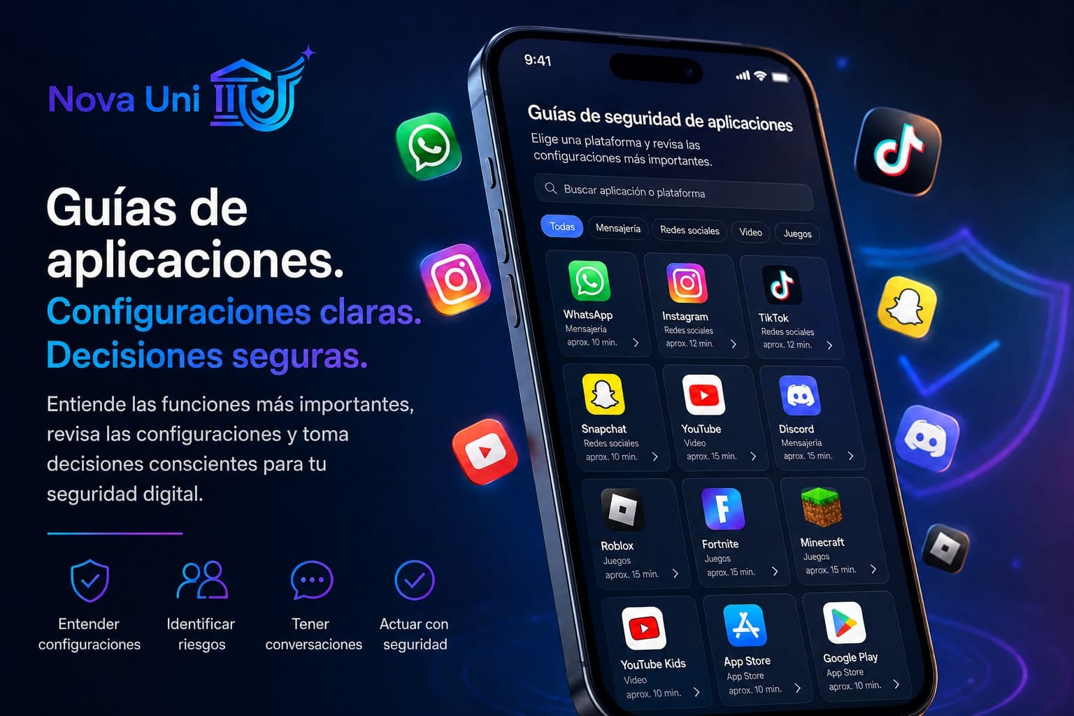Conoce la configuración. Toma decisiones conscientes.